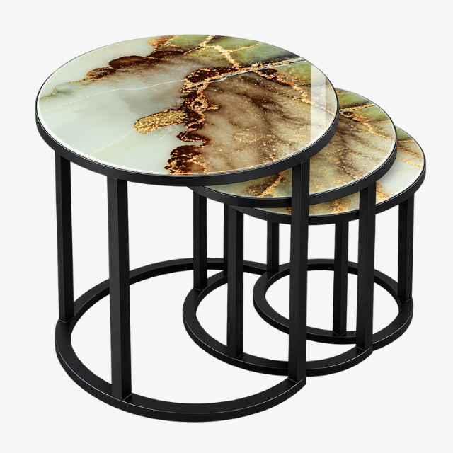 TABLE 4 طاولات رخامية فاخرة - الصورة 1